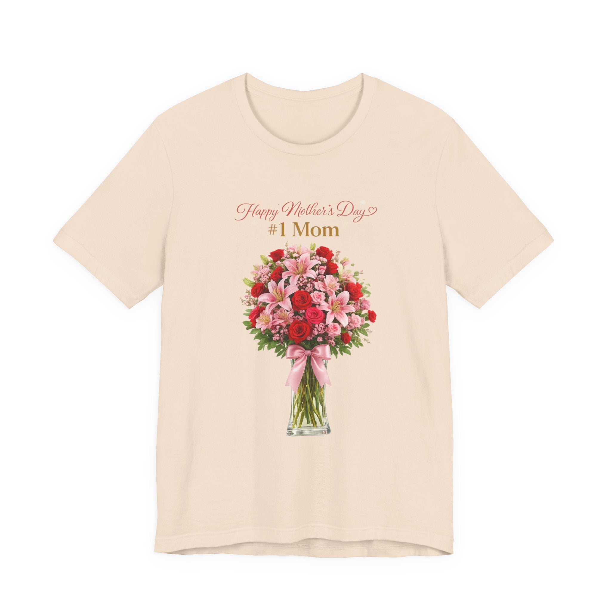 Happy Mother’s Day #1 Mom Bouquet Tee™ Mother’s Day Gift for Mom | AstuTees™ Original