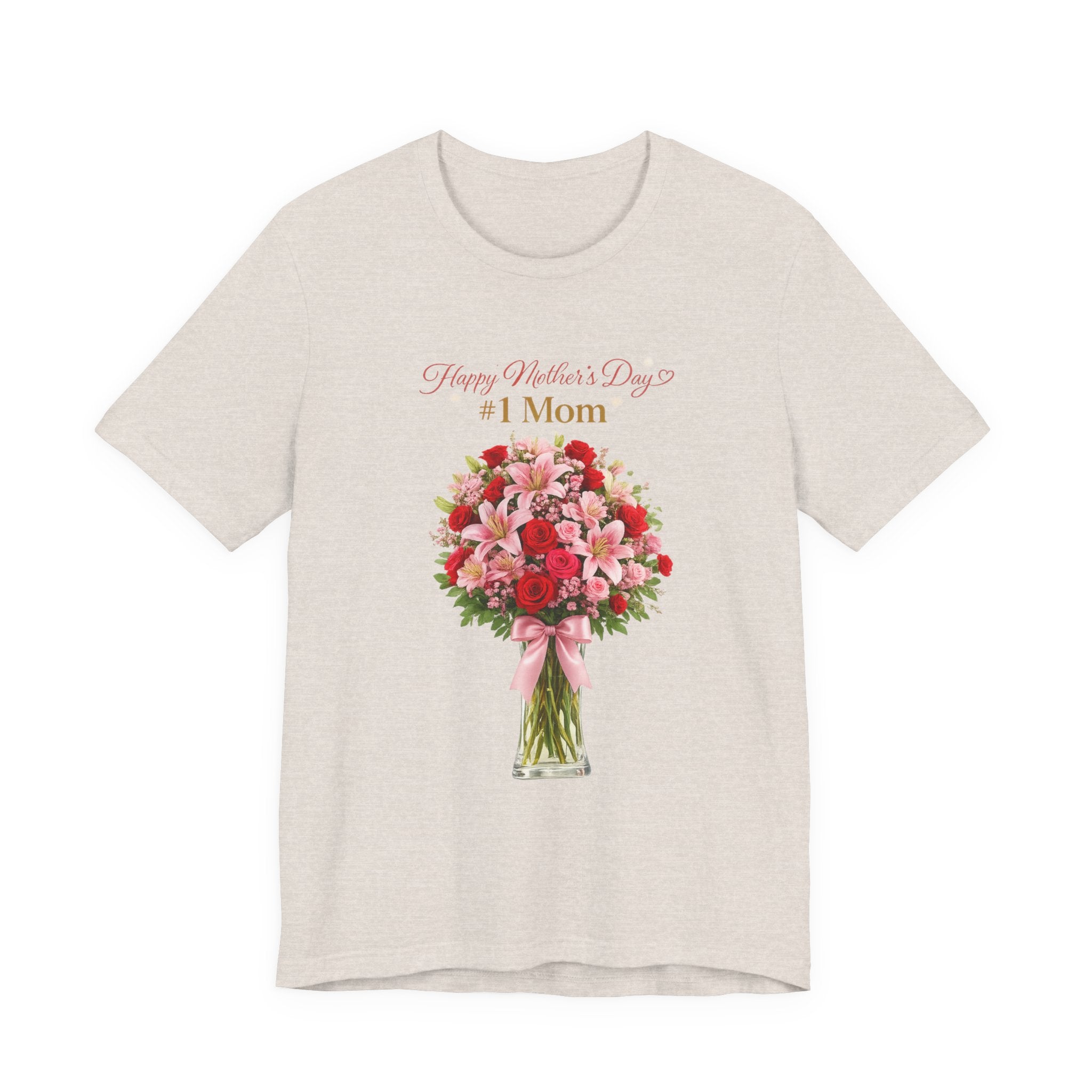 Happy Mother’s Day #1 Mom Bouquet Tee™ Mother’s Day Gift for Mom | AstuTees™ Original