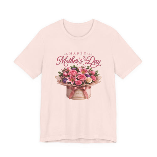 Happy Mother’s Day Floral Tribute Tee™ | Mother’s Day Gift for Mom | AstuTees™ Original