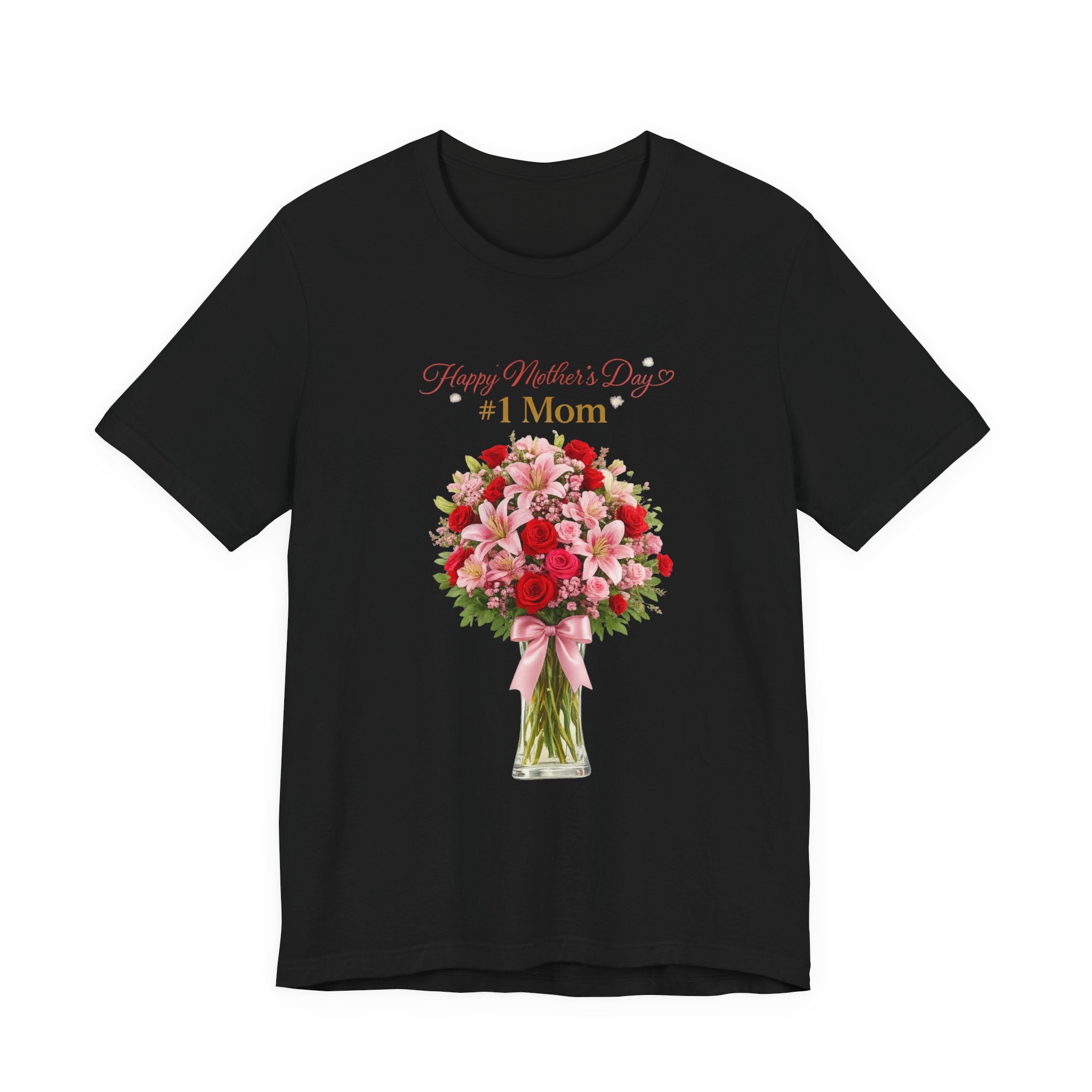 Happy Mother’s Day #1 Mom Bouquet Tee™ Mother’s Day Gift for Mom | AstuTees™ Original