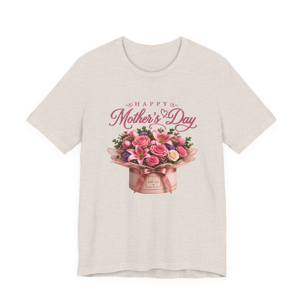 Happy Mother’s Day Floral Tribute Tee™ | Mother’s Day Gift for Mom | AstuTees™ Original