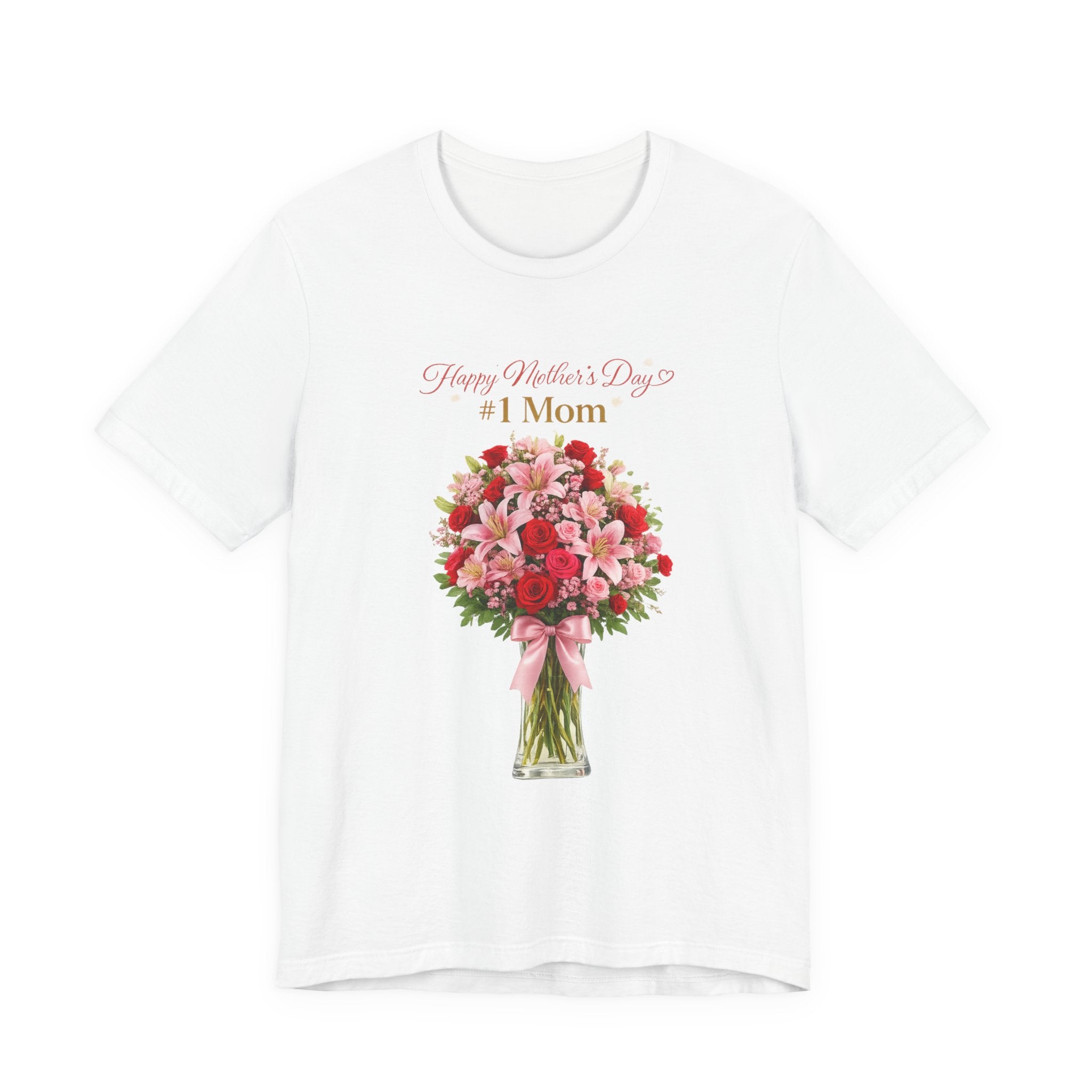 Happy Mother’s Day #1 Mom Bouquet Tee™ Mother’s Day Gift for Mom | AstuTees™ Original